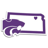 Kansas St. Wildcats Home State Decal - Kansas St. Wildcats - Flyclothing LLC