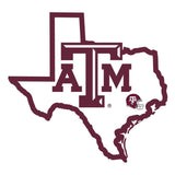Texas A & M Aggies Home State Decal - Texas A & M Aggies - Flyclothing LLC