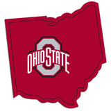 Ohio St. Buckeyes Home State Decal - Ohio State Buckeyes - Flyclothing LLC