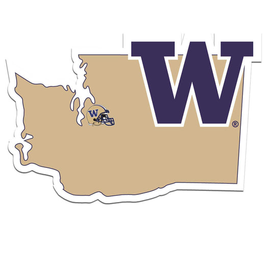 Washington Huskies Home State Decal - Washington Huskies - Flyclothing LLC