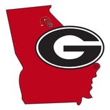 Georgia Bulldogs Home State Decal - Georgia Bulldogs - Flyclothing LLC