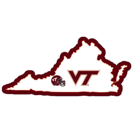 Virginia Tech Hokies Home State Decal - Virginia Tech Hokies - Flyclothing LLC