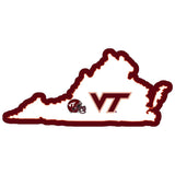 Virginia Tech Hokies Home State Decal - Virginia Tech Hokies - Flyclothing LLC
