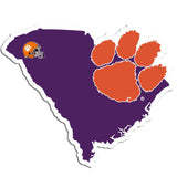 Clemson Tigers Home State Decal - Clemson Tigers - Flyclothing LLC