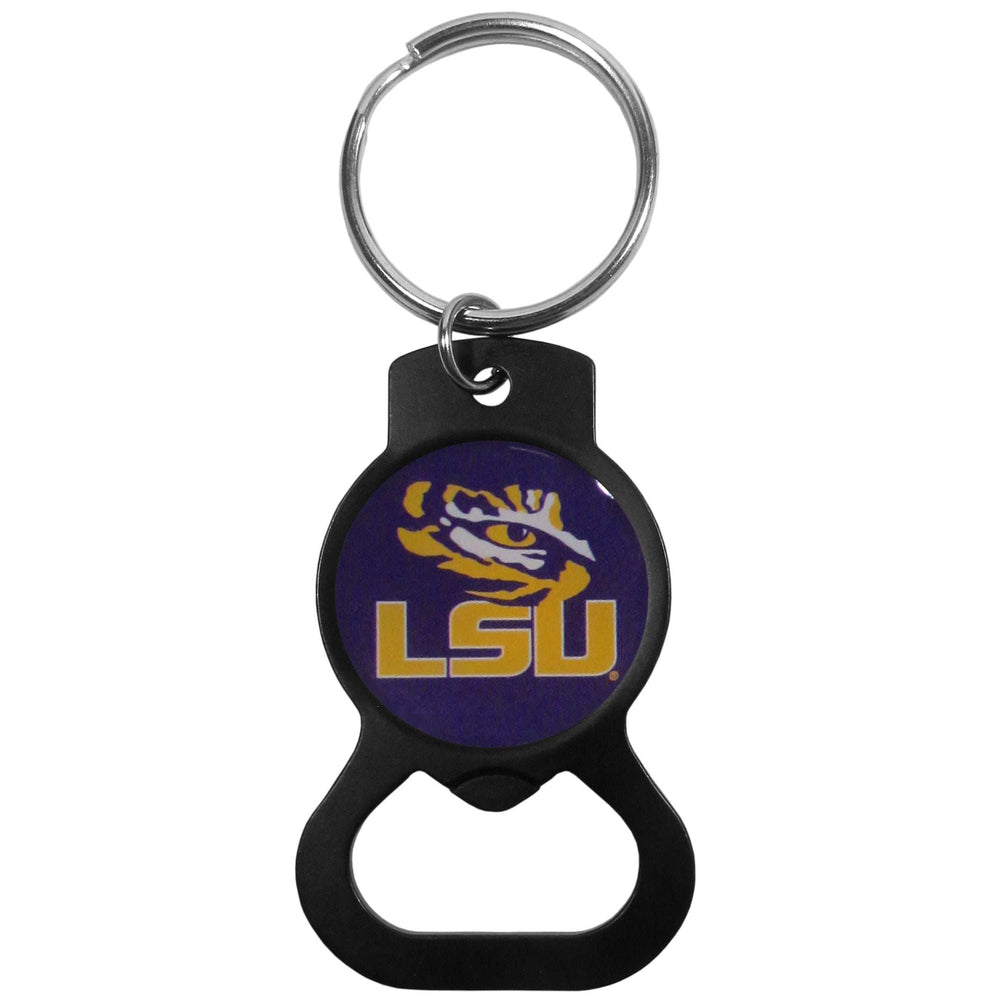 LSU Tigers Bottle Opener Key Chain Black - LSU Tigers - Flyclothing LLC