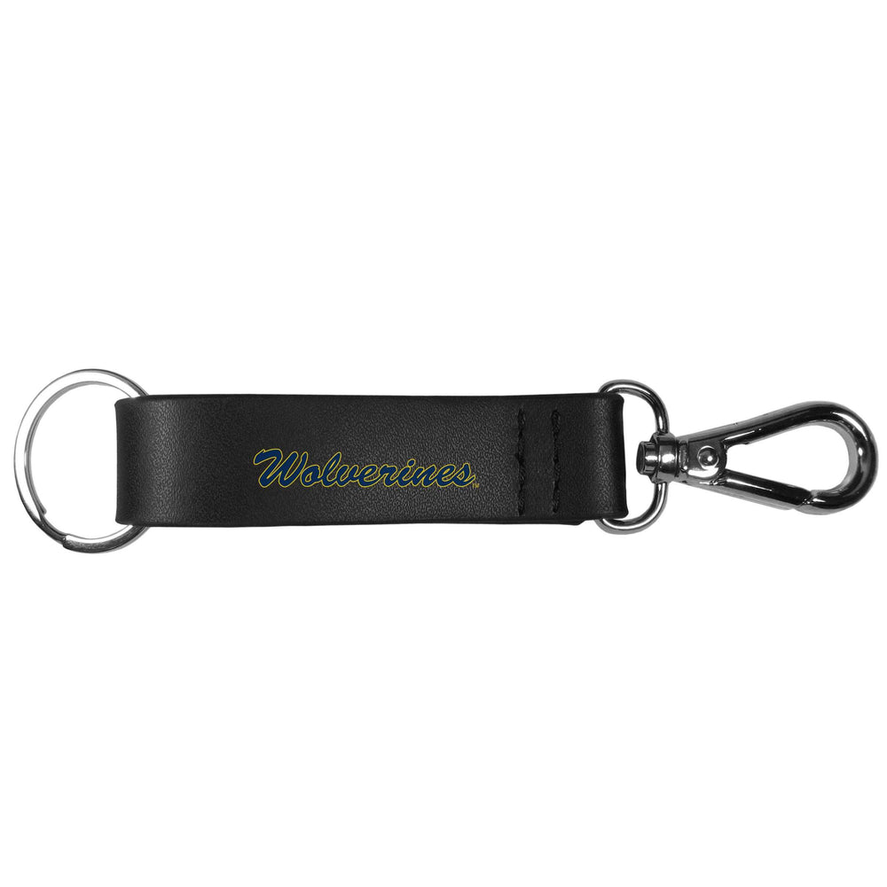Michigan Wolverines Black Strap Key Chain - Michigan Wolverines - Flyclothing LLC