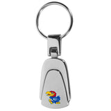 Kansas Jayhawks Steel Teardop Key Chain - Kansas Jayhawks - Flyclothing LLC