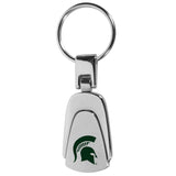 Michigan St. Spartans Steel Teardop Key Chain - Michigan St. Spartans - Flyclothing LLC