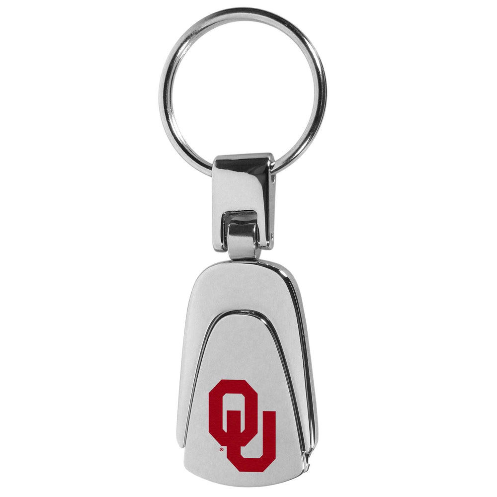 Oklahoma Sooners Steel Teardop Key Chain - Oklahoma Sooners - Flyclothing LLC