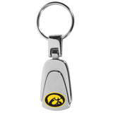 Iowa Hawkeyes Steel Teardop Key Chain - Iowa Hawkeyes - Flyclothing LLC