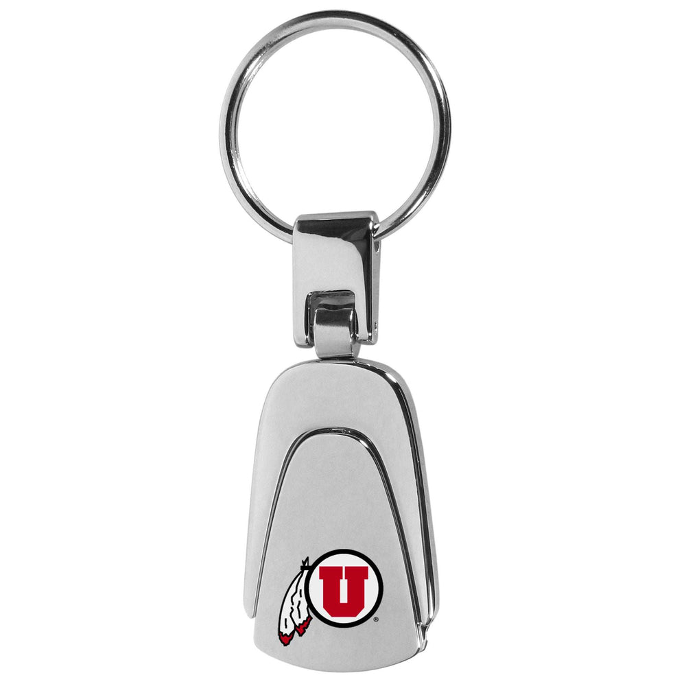 Utah Utes Steel Teardop Key Chain - Utah Utes - Flyclothing LLC