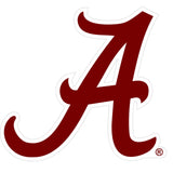 Alabama Crimson Tide 8 inch Logo Magnets - Alabama Crimson Tide - Flyclothing LLC