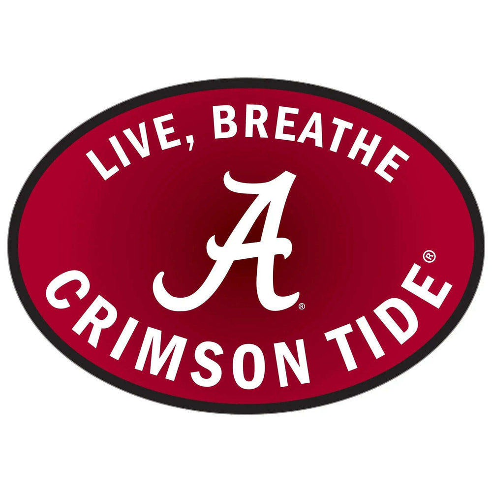 Alabama Crimson Tide Live-Breath Auto Decal - Alabama Crimson Tide - Flyclothing LLC