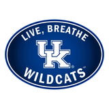 Kentucky Wildcats Live-Breath Auto Decal - Kentucky Wildcats - Flyclothing LLC