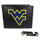 W. Virginia Mountaineers Leather Bi-fold Wallet & Key Organizer - W. Virginia Mountaineers - Flyclothing LLC