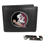 Florida St. Seminoles Leather Bi-fold Wallet & Key Organizer - Florida St. Seminoles - Flyclothing LLC