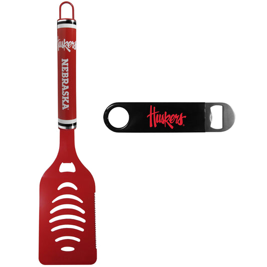 Nebraska Cornhuskers Logo Spatula w/Bottle Opener - Nebraska Cornhuskers - Flyclothing LLC