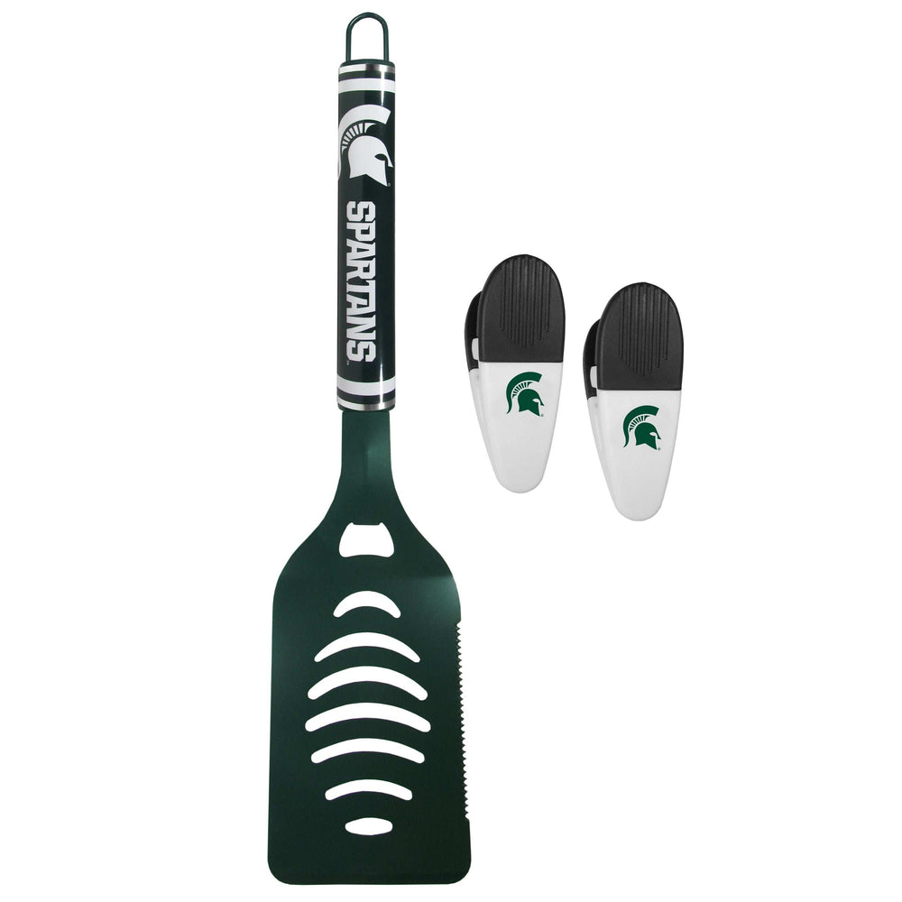Michigan St. Spartans Logo Spatula/Chip Clips - Michigan St. Spartans - Flyclothing LLC