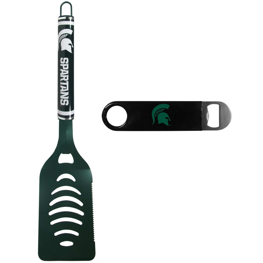 Michigan St. Spartans Logo Spatula w/Bottle Opener - Michigan St. Spartans - Flyclothing LLC