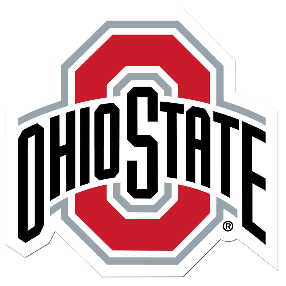 Ohio St. Buckeyes 8 inch Auto Decal - Ohio State Buckeyes - Flyclothing LLC