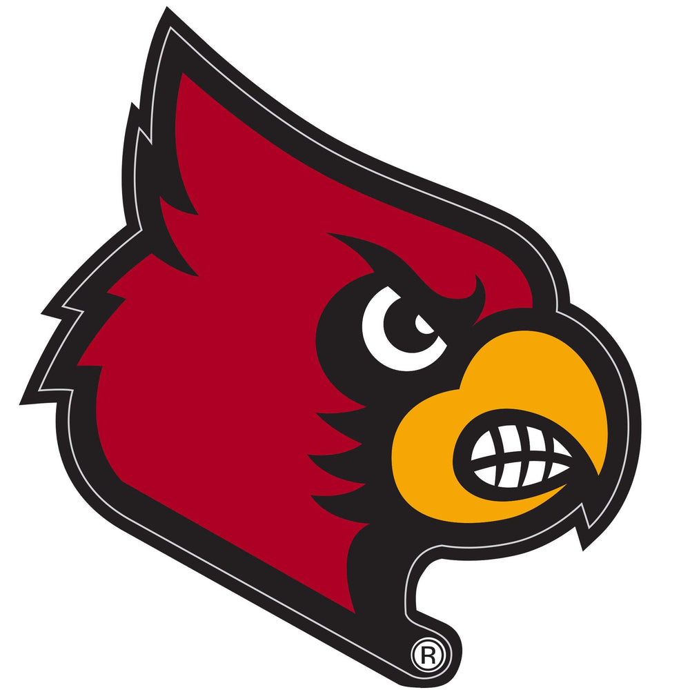 Louisville Cardinals 8 inch Auto Decal - Louisville Cardinals - Flyclothing LLC