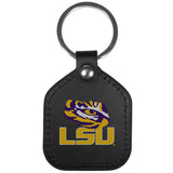 LSU Tigers Leather Square Key Chains - LSU Tigers - Flyclothing LLC