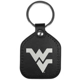 W. Virginia Mountaineers Leather Square Key Chains - W. Virginia Mountaineers - Flyclothing LLC