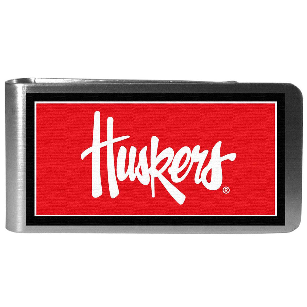 Nebraska Cornhuskers Steel Logo Money Clips - Nebraska Cornhuskers - Flyclothing LLC