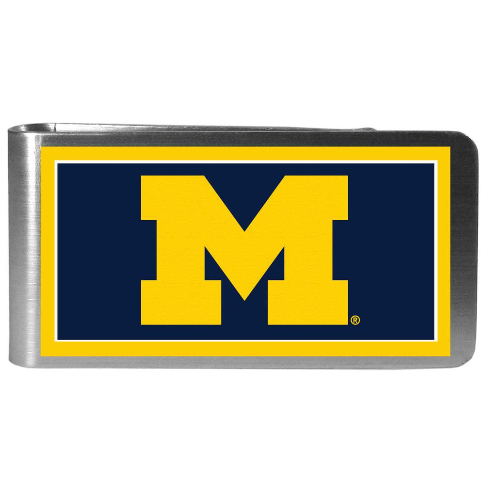 Michigan Wolverines Steel Logo Money Clips - Michigan Wolverines - Flyclothing LLC