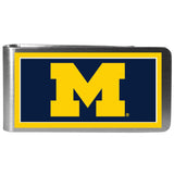 Michigan Wolverines Steel Logo Money Clips - Michigan Wolverines - Flyclothing LLC