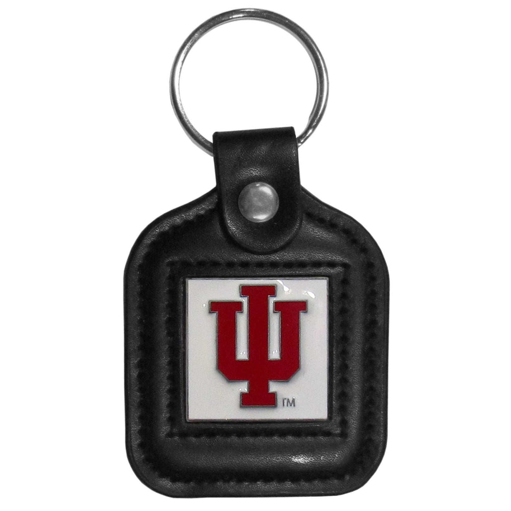 Indiana Hoosiers Square Leatherette Key Chain - Indiana Hoosiers - Flyclothing LLC