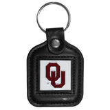 Oklahoma Sooners Square Leatherette Key Chain - Oklahoma Sooners - Flyclothing LLC