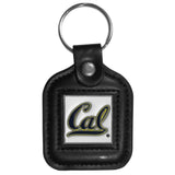 Cal Berkeley Bears Square Leatherette Key Chain - Cal Berkeley Bears - Flyclothing LLC
