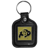 Colorado Buffaloes Square Leatherette Key Chain - Colorado Buffaloes - Flyclothing LLC