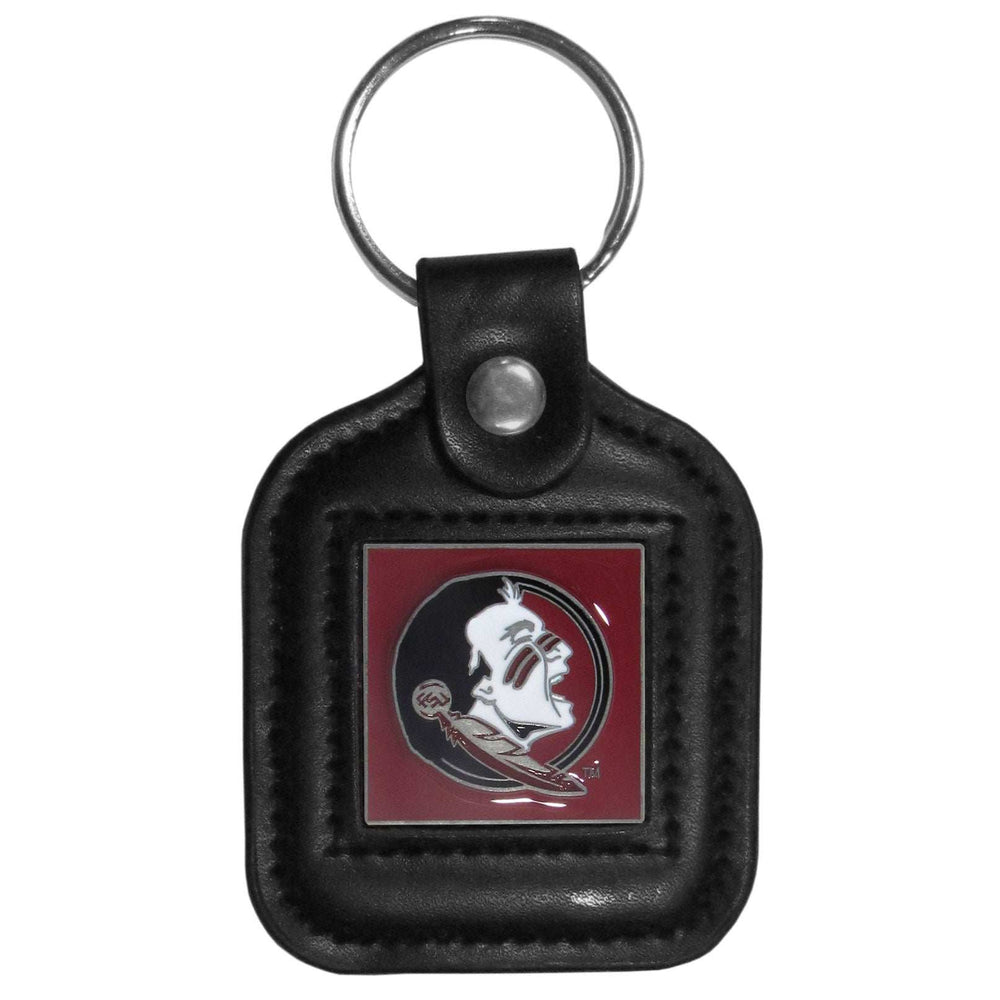 Florida St. Seminoles Square Leatherette Key Chain - Florida St. Seminoles - Flyclothing LLC