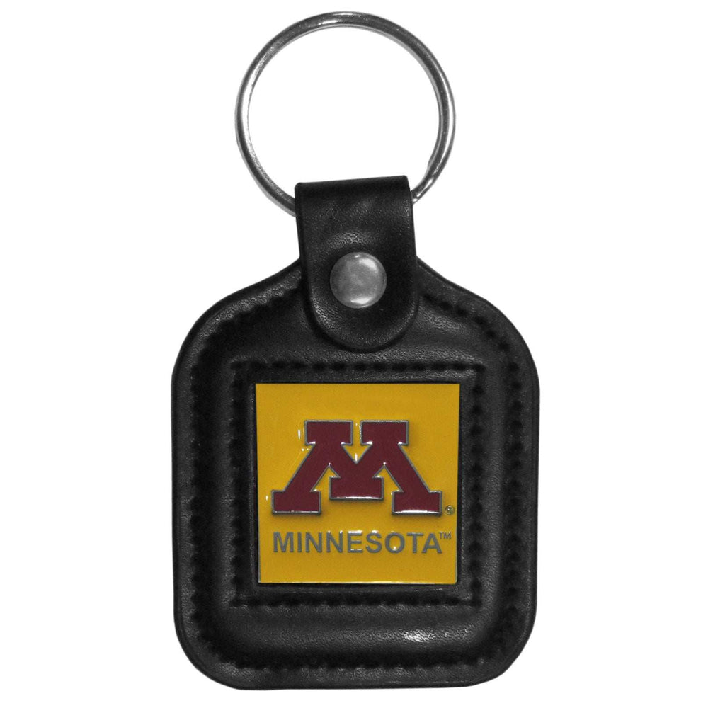Minnesota Golden Gophers Square Leatherette Key Chain - Minnesota Golden Gophers - Flyclothing LLC
