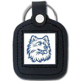 UCONN Huskies Square Leatherette Key Chain - UCONN Huskies - Flyclothing LLC