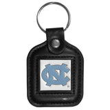 N. Carolina Tar Heels Square Leatherette Key Chain - N. Carolina Tar Heels - Flyclothing LLC