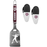 Texas A & M Aggies Steel Logo Spatula w/Chip Clips - Texas A&M - Flyclothing LLC