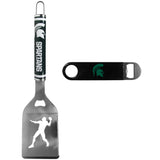 Michigan St. Spartans Steel Logo Spatula w/Bottle Opener - Michigan St. Spartans - Flyclothing LLC