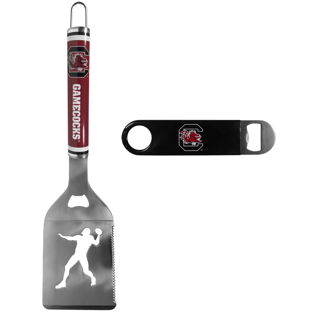 S. Carolina Gamecocks Steel Logo Spatula w/Bottle Opener - S. Carolina Gamecocks - Flyclothing LLC
