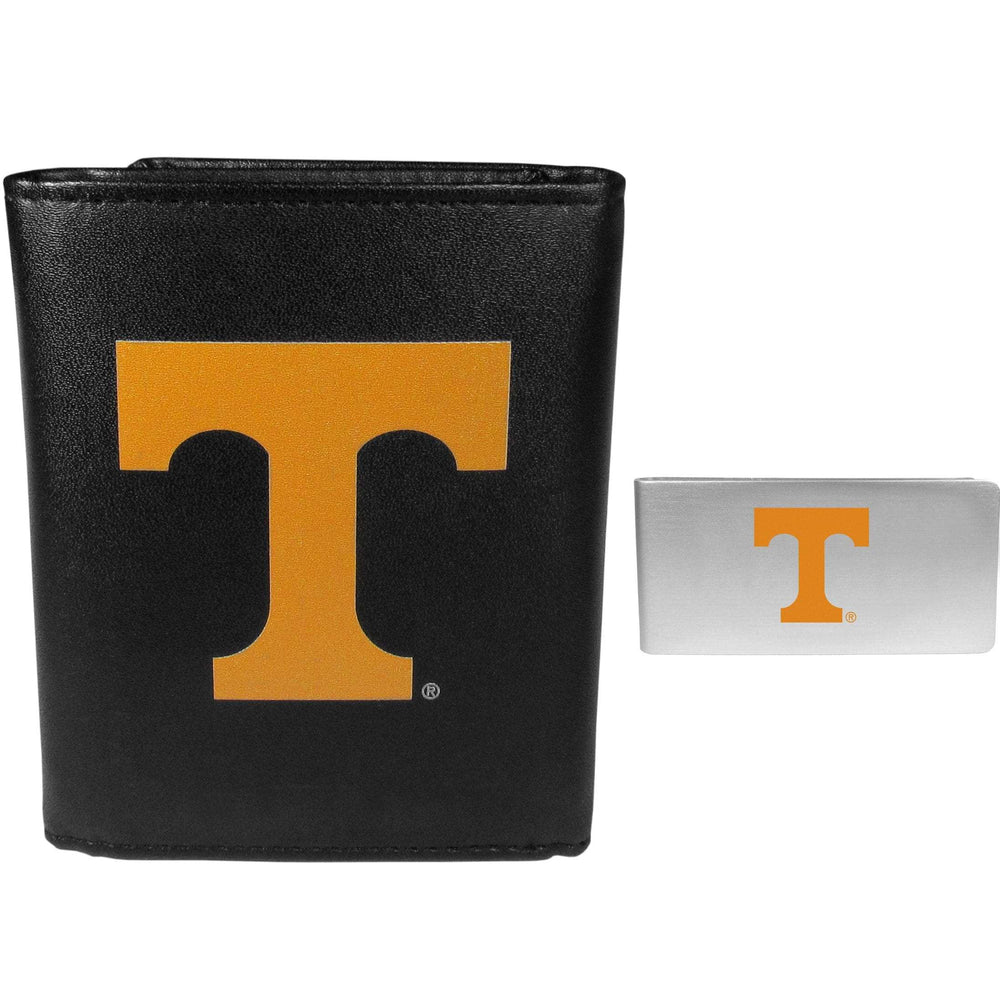 Tennessee Volunteers Leather Tri-fold Wallet & Money Clip - Tennessee Volunteers - Flyclothing LLC