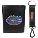 Florida Gators Leather Tri-fold Wallet & Strap Key Chain - Florida Gators - Flyclothing LLC