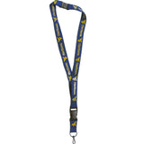 W. Virginia Mountaineers Lanyard - W. Virginia Mountaineers - Flyclothing LLC