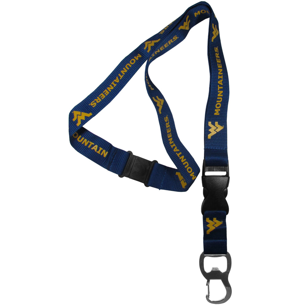 W. Virginia Mountaineers Lanyard Bottle Opener - W. Virginia Mountaineers - Flyclothing LLC