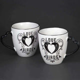Alchemy Gothic Love Birds Mug Set - Alchemy Gothic - Flyclothing LLC