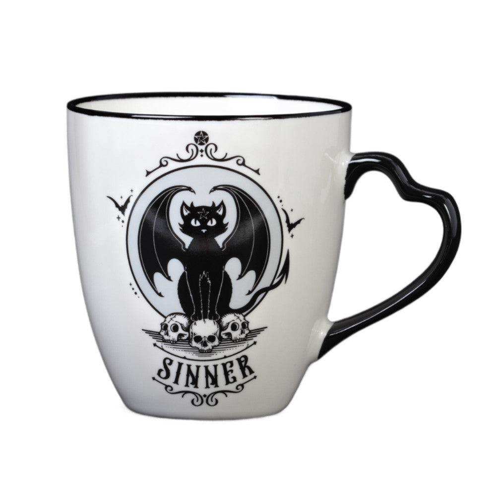 The Vault Sinner/Saint Single Double - Sided Mug - Alchemy Gothic - Flyclothing LLC