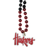 Nebraska Cornhuskers Mardi Gras Necklace - Nebraska Cornhuskers - Flyclothing LLC