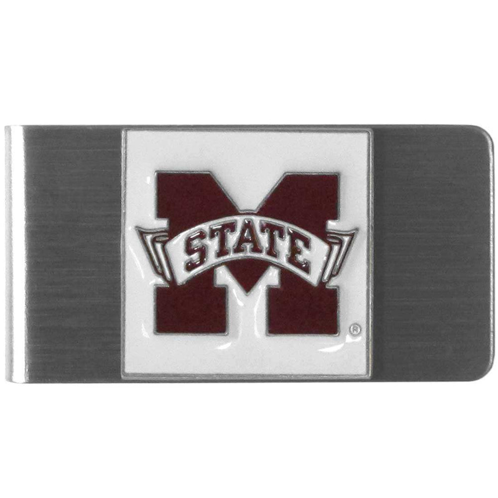 Mississippi St. Bulldogs Steel Money Clip - Mississippi St. Bulldogs - Flyclothing LLC