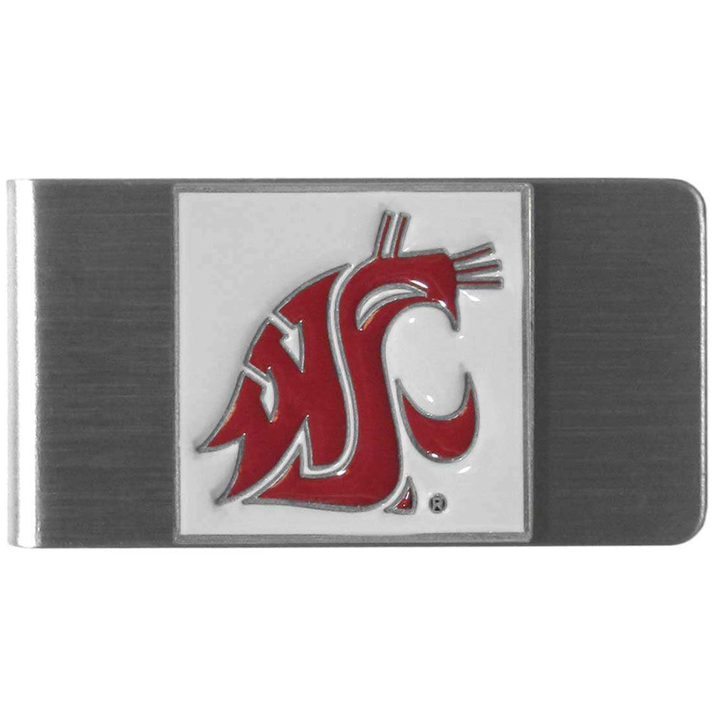 Washington St. Cougars Steel Money Clip - Washington St. Cougars - Flyclothing LLC